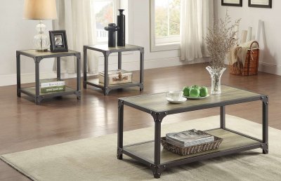 Rumi 5264-31 Coffee Table 3Pc Set by Homelegance w/Options