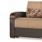 Sleep Plus Sofa Bed in Brown Fabric by Casamode w/Options