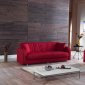 Joker Sofa Bed in Red Fabric by Casamode w/Options