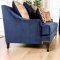 Sisseton Sofa SM2210 in Navy Chenille Fabric w/Options