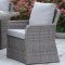 Bowdon Outdoor Patio Table CM-OT2221 in Gray w/Options