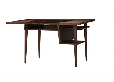 Codex Modern Office Desk in Walnut by J&M