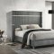 Lucia Bedroom Set 5Pc 224991 in Gray & Black by Coaster