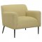 Darlene Accent Chair 905639 in Lemon Fabric by Coaster