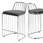 Gio Counter Height Stools 760 Set of 2 in Grey by Meridian