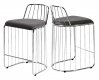 Gio Counter Height Stools 760 Set of 2 in Grey by Meridian