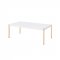 Otrac Coffee Table 3Pc Set LV00034 in White & Gold by Acme