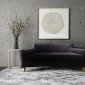 Oslo Sofa TOV-L6109 in Black Herringbone Fabric by TOV Furniture