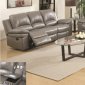 Chloris 52455 Motion Sofa in Gray by Acme w/Options