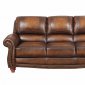 Leather Italia James Sofa & Loveseat Set in Monaco w/Options