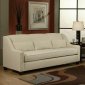 Puff Chenille Fabric Modern Sofa & Loveseat Set w/Options