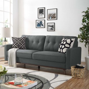 Prompt Sofa in Gray Fabric by Modway [MWS-3046 Prompt Gray]