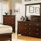 CM7113CH Spruce Bedroom 5Pc Set in Brown Cherry w/Options