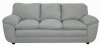 Light Grey Fabric Contemporary Sofa & Loveseat Set w/Options