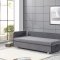 Day & Night Sofa Bed in Gray Fabric by Casamode w/Options