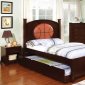 CM7900-BSKT Olympic III Kids Bedroom in Dark Walnut w/Options