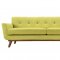 Engage Sofa in Wheatgrass Fabric by Modway w/Options