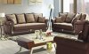 American Style Sofa Bed in Brown Fabric by Mobista w/Options