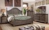 Audrey Bedroom CM7729 in Wire-Brushed Gray w/Options