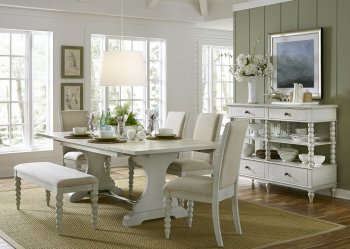 Harbor View III Dining Table 5Pc Set 731-DR-O5TRS by Liberty [LFDS-731-DR-O5TRS Harbor ViewIII]