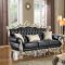 Cesar Sofa 602 in Black Bonded Leather by Meridian w/Options