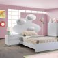 Lola Bedroom in White by Global w/Optional Casegoods