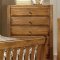 Conrad CM7970 Bedroom in Rustic Oak Finish w/Options