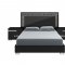 Volare Bedroom in High Gloss Black by At Home USA w/Options