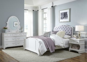 Arielle Youth Bedroom 352-YBR 4Pc Set in Antique White Liberty [LFKB-352-YBR-Arielle]