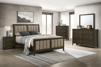 Wilkes Bedroom Set 5Pc 224421 Dark Cocoa by Coaster w/Options [CRBS-224421 Wilkes]