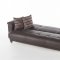 Aspen Santa Glory Dark Brown Sofa Bed in PU - Istikbal w/Options