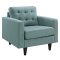 Empress Sofa in Laguna Fabric by Modway w/Options