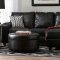 445 Rona Sectional Sofa San Marino Ebony Polyvinyl by Chelsea