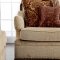 Matilde Sofa CM6584 in Beige Chenille Fabric w/Options