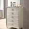 Salford 5Pc Bedroom Set 222721 in Silver by Coaster w/Options