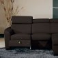 Mica Motion Sectional Sofa by Beverly Hills in Leather Match