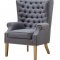 Abe Loveseat TOV-S2063 in Grey Linen by TOV Furniture w/Options