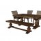 Normandy Dining Table in Vintage by NCFurniture w/Options