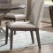 Ibiza Dining Table 5581-84 in Ash & Light Gray by Homelegance