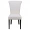 Eden Set of 4 Dining Chairs EV18WL in White by LeisureMod