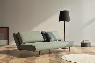 Unfurl Lounger Sofa Bed - Elegance Green 518 - Innovation Living