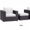 Convene Outdoor Patio Sofa Set 3Pc 2174 Choice of Color - Modway