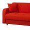 Joker Sofa Bed in Orange Fabric by Casamode w/Options