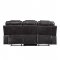 Braylon Motion Sofa 55410 - Magnetite PU by Acme w/Options