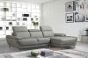 Sterling Sectional Sofa 1716 in Grey Eco-Leather by VIG