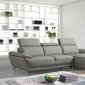 Sterling Sectional Sofa 1716 in Grey Eco-Leather by VIG