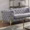 Jelanea Sofa LV01406 Gray Velvet by Acme w/Options