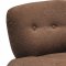 HF5512 Chair in Brown Fabric by J&M