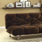 CM2910 Bendi Sofa Bed in Dark Brown Fabric