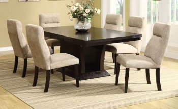 Avery Dining Table 5448-78 by Homelegance w/Options [HEDS-5448-78 Avery]